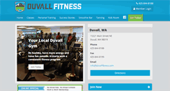 Desktop Screenshot of duvallfitness.com